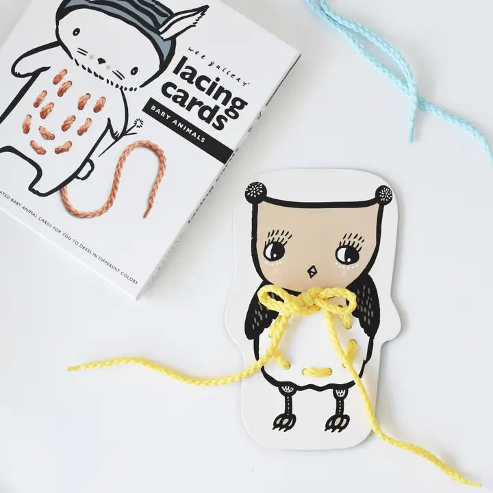 Lacing Cards - Baby Animals image 2