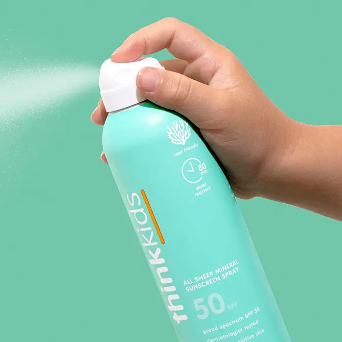 Think Kids Spf 50 All Sheer Mineral Sunscreen Spray