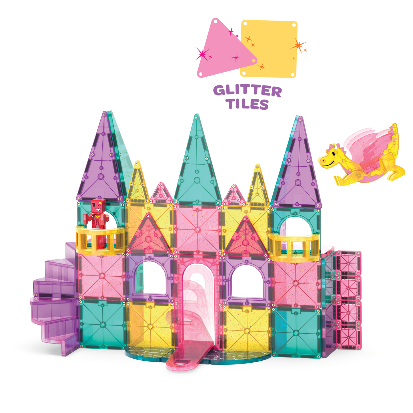 Magna-Tiles Castle DLX 48-Piece Set image 1