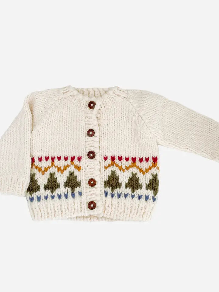 Holiday Tree Fair Isle Cardigan image 0