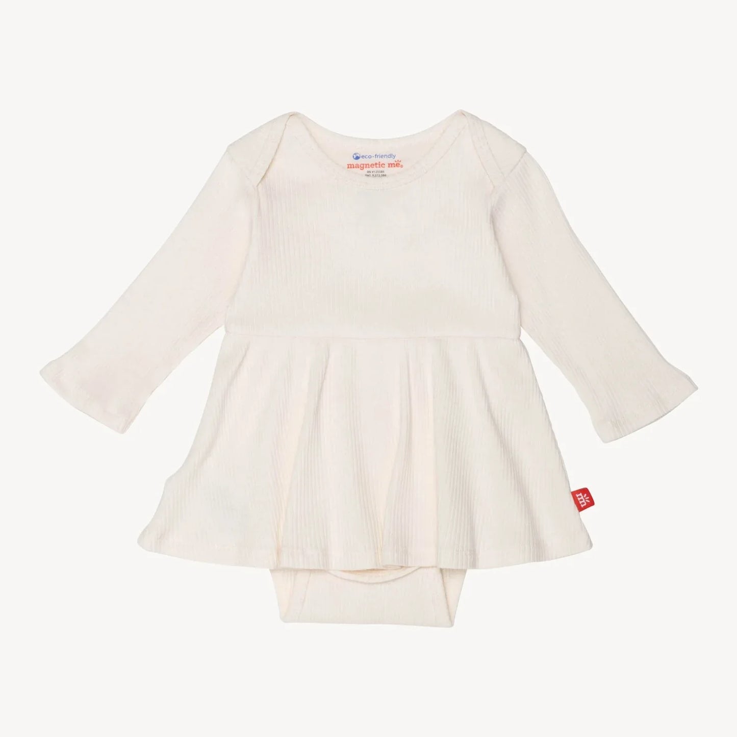 Magnetic Me Ribbed Cotton Bodysuit Dress image 1