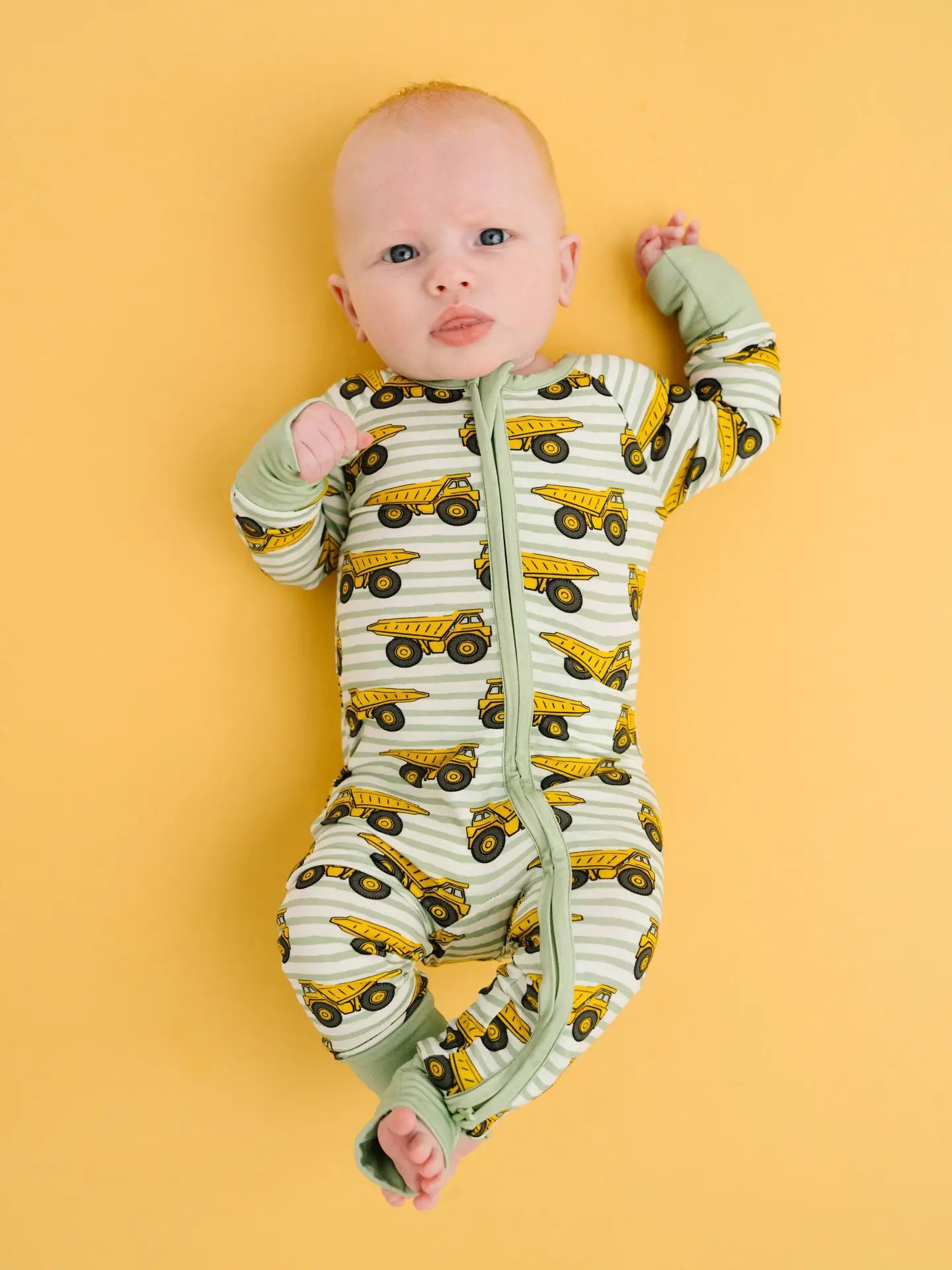 Dump Trucks Convertible Bamboo Sleeper