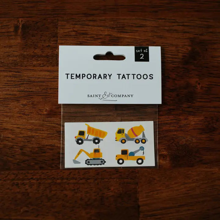Construction Crew Temporary Tattoos image 0