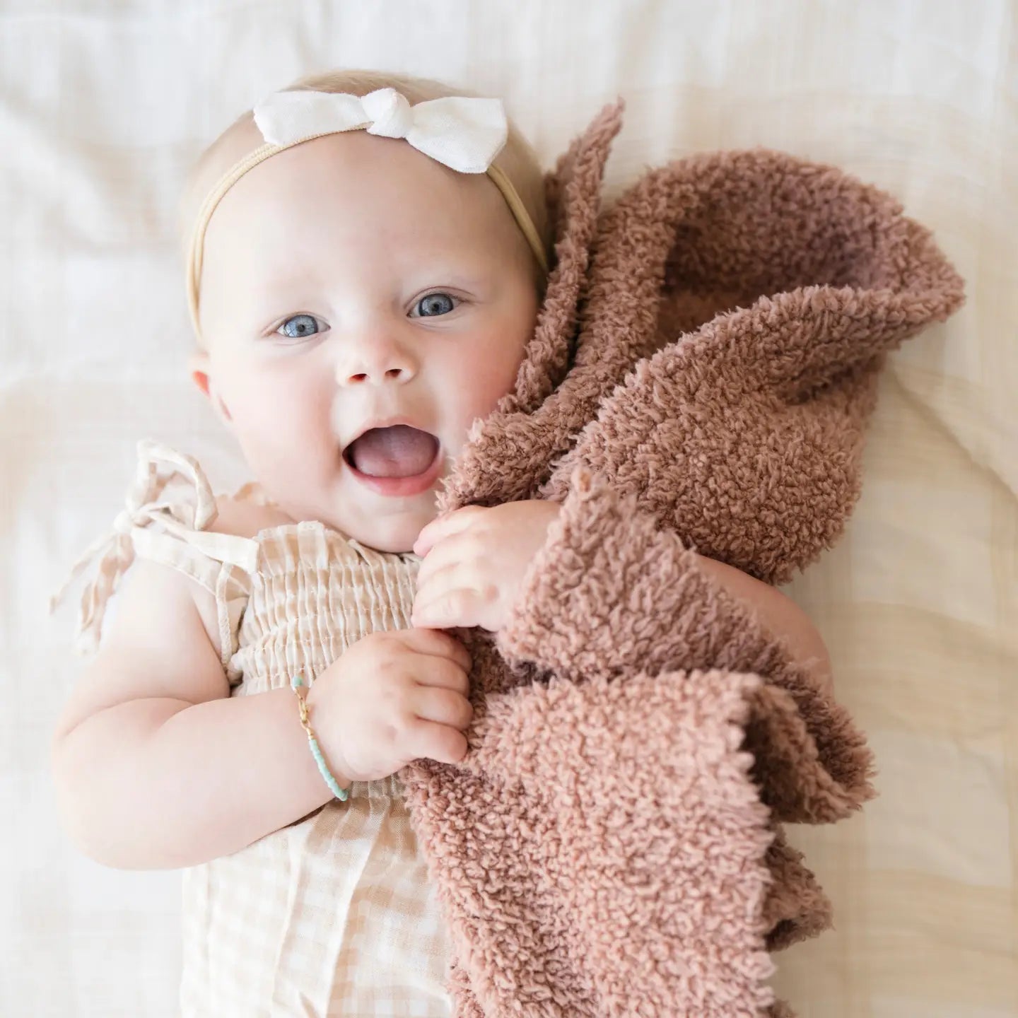 Saranoni Bamboni Mini Blanket | French Rose
