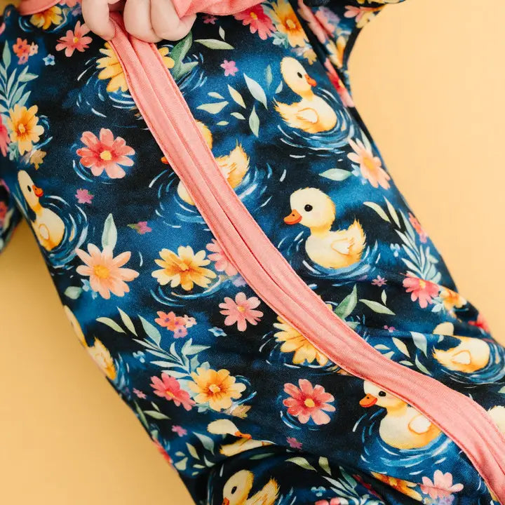 Duckling Bloom Bamboo Sleeper image 0