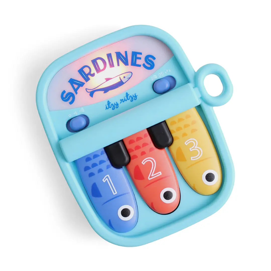 Bitzy Tunes™ Sardines | Light-Up Interactive Piano Toy