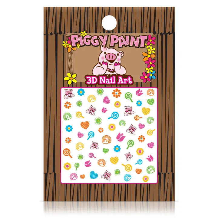 Piggy Paint Nail Art Stickers image 3
