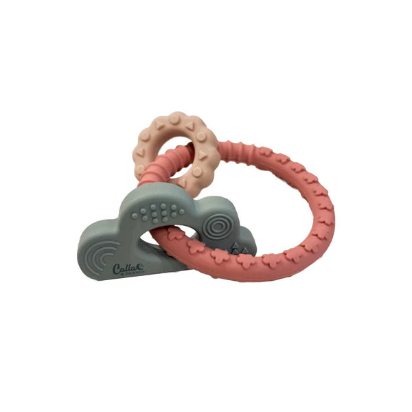 Cloudy Days Silicone Teething Ring