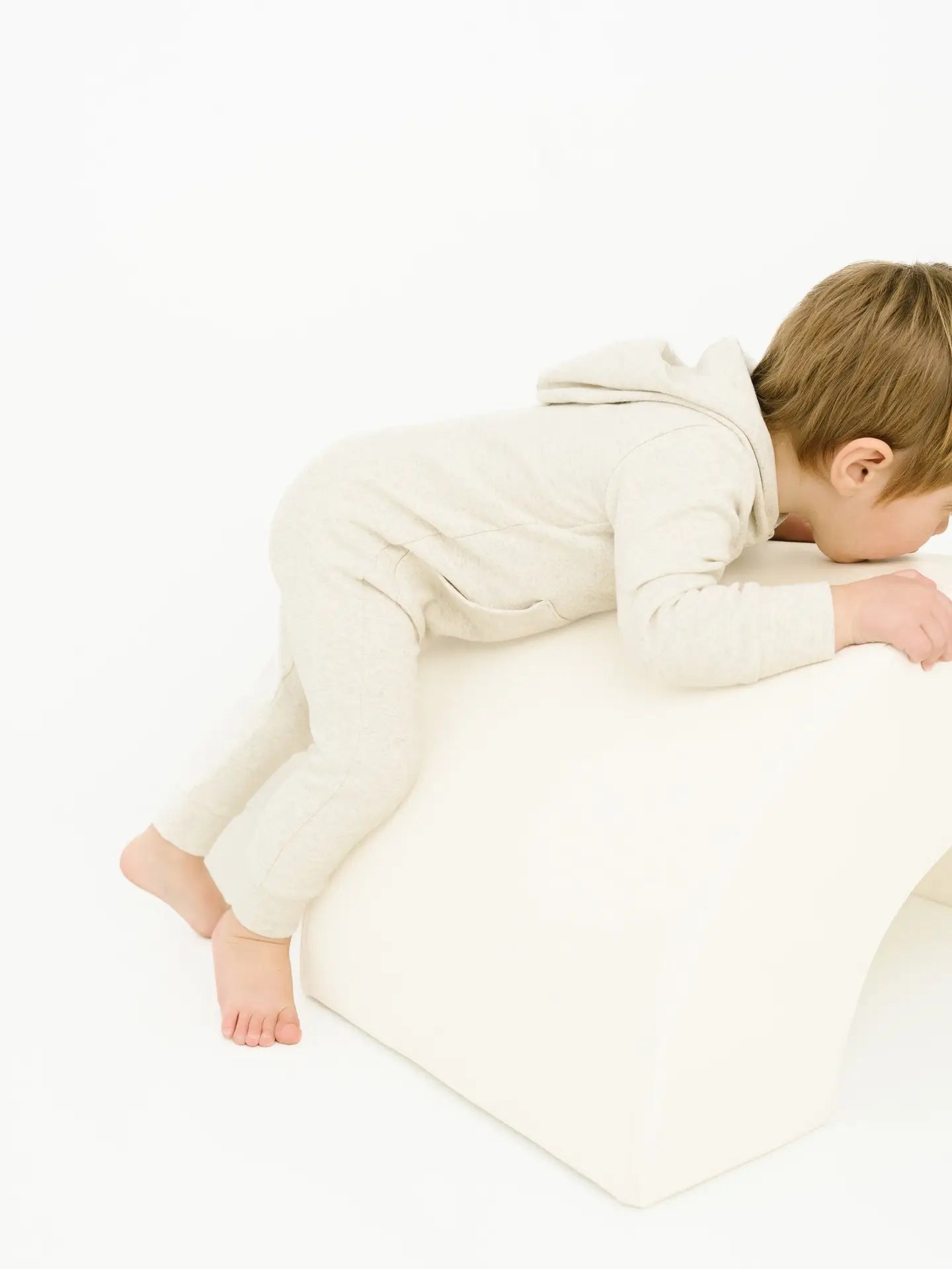 Hoodie Jumpsuit - Oat