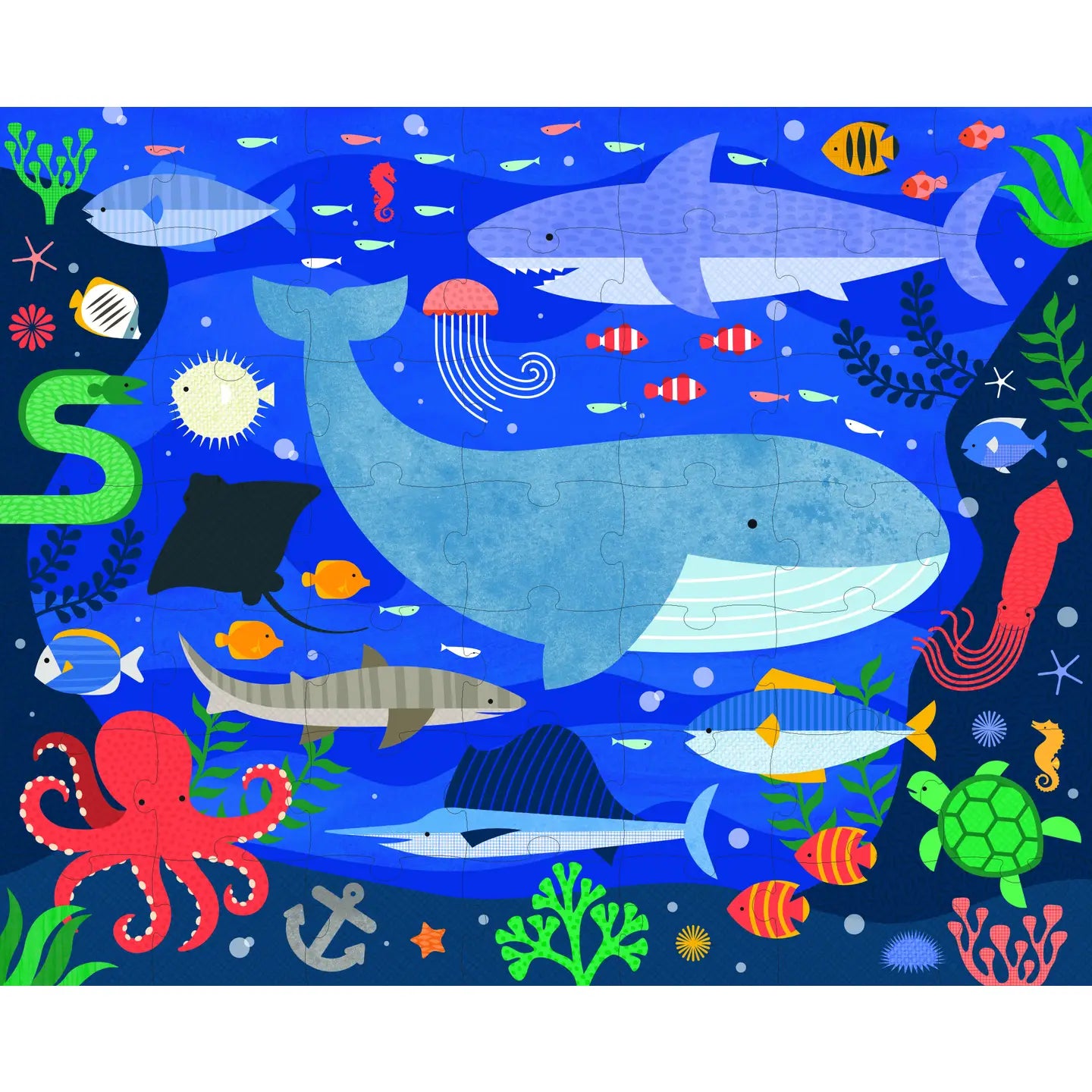 Two Sided Under the Sea On-The-Go Puzzle