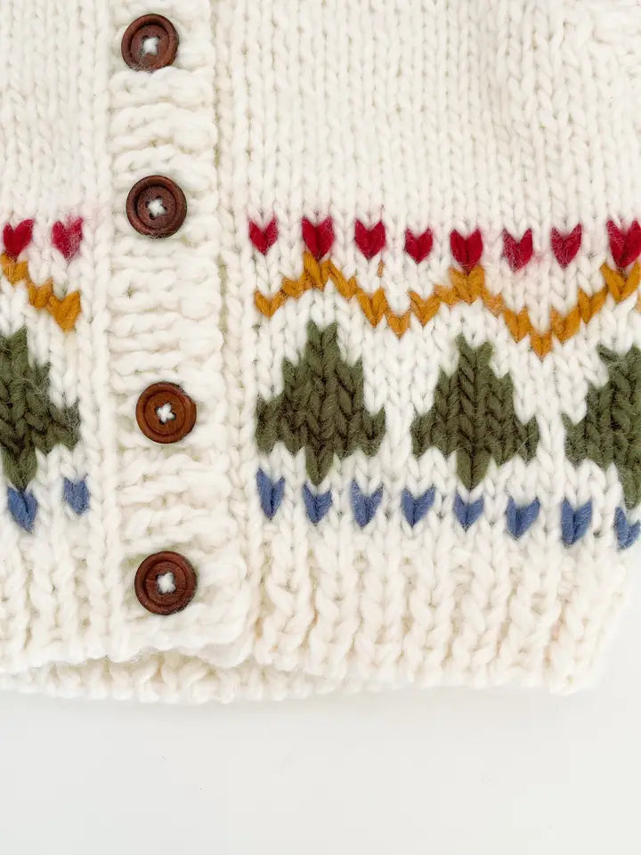 Holiday Tree Fair Isle Cardigan image 1