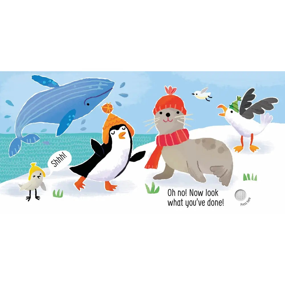 Don't Tickle the Penguin | Sound and Board Book