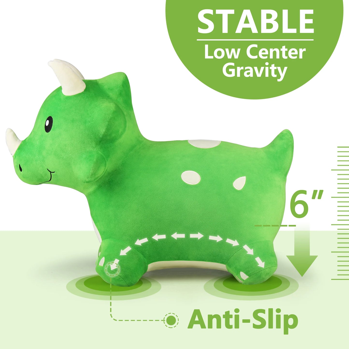 Bouncy Pals - Triceratops