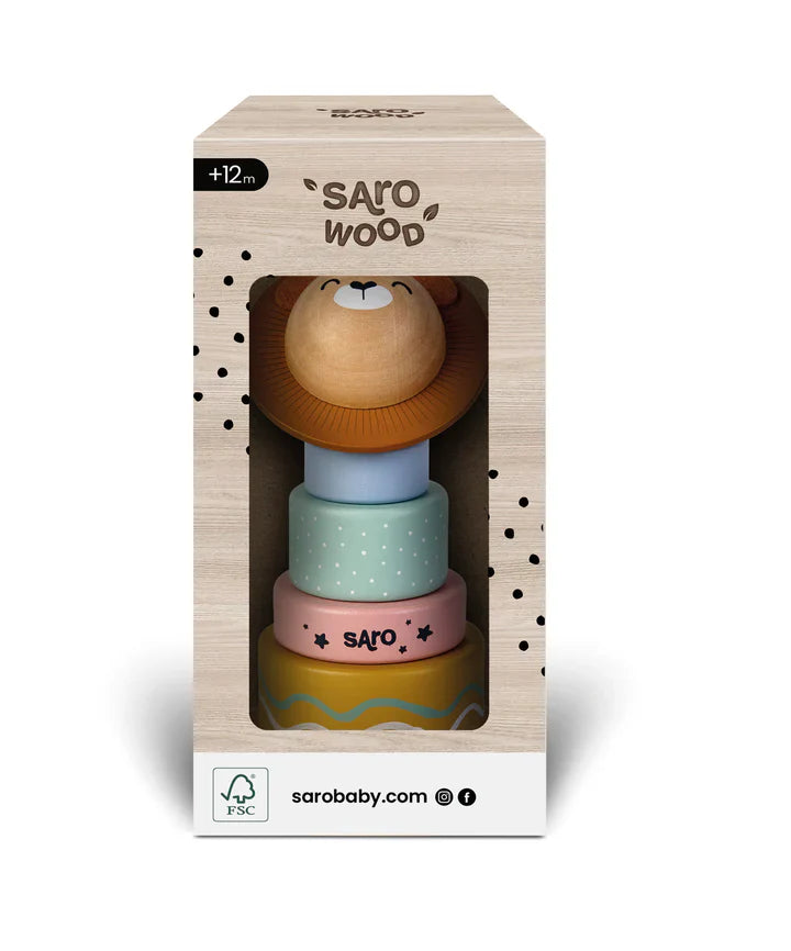 Wooden Stacking Toy image 2