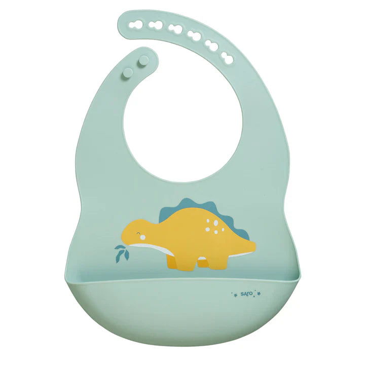 Dino Silicone Bib image 1