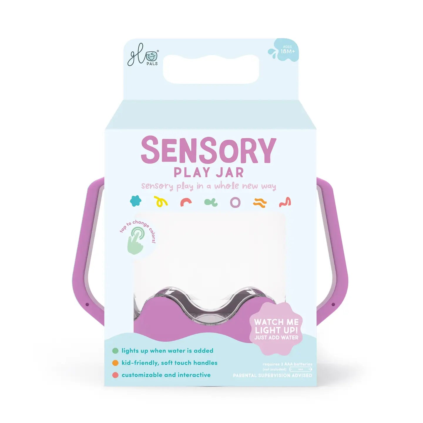 Glo Pals Sensory Play Jar
