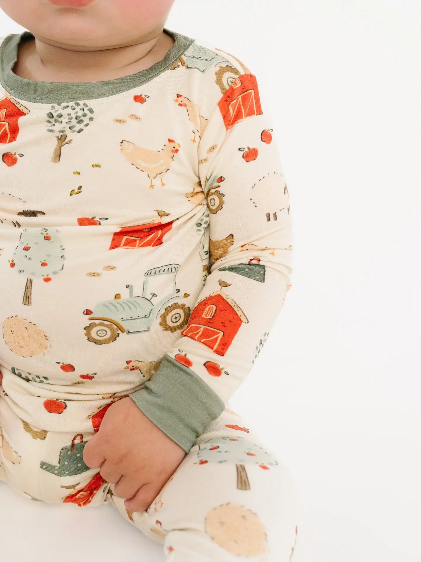 Farm Days Toddler Bamboo L/S Set