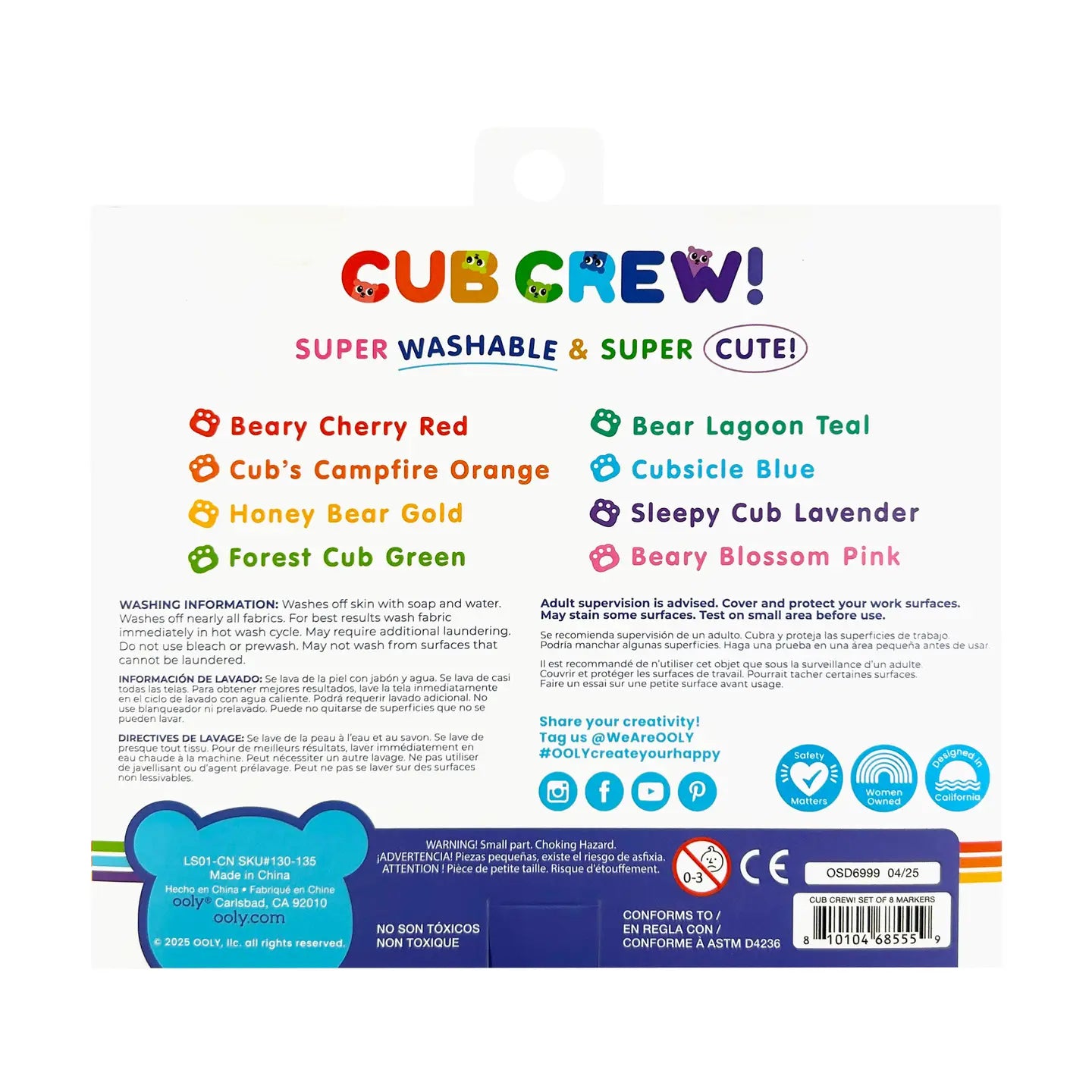 Cub Crew Washable Markers