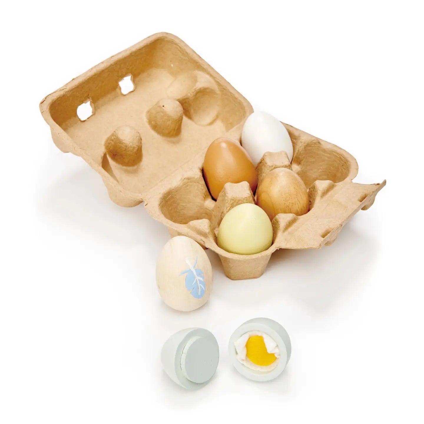 Wooden Eggs Play Set image 0