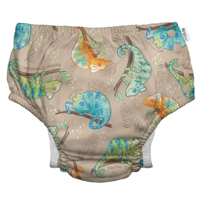 Eco Snap Swim Diaper with Gusset image 1