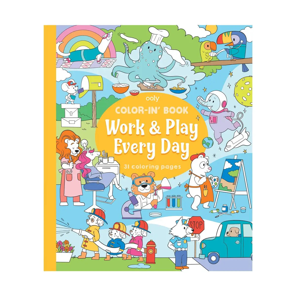 Color-in' Book | Work & Play Every Day