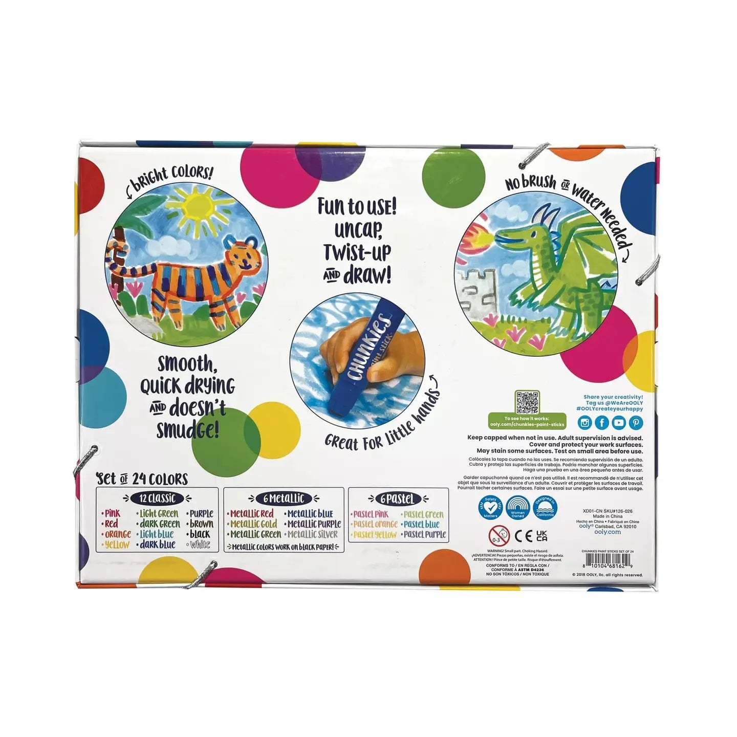 Chunkies Paint Sticks - Set of 6 image 2