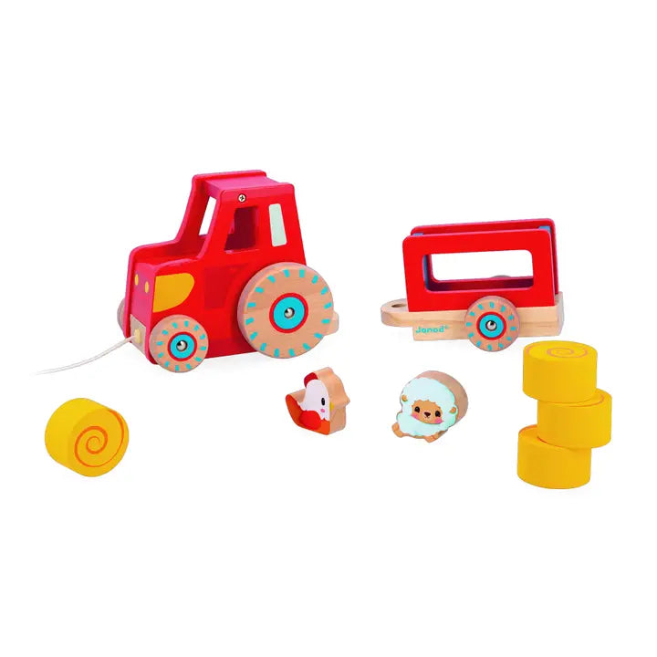 Pull Along Tractor image 1