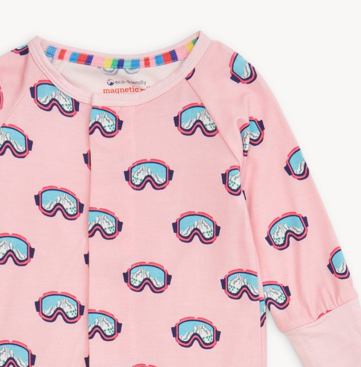 Pink Powder Playtime Magnetic Me Modal Convertible Coverall