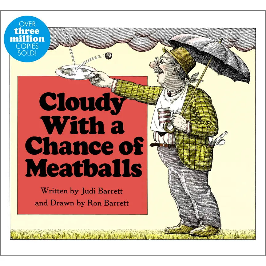 Cloudy with A Chance of Meatballs By Judi Barrett | Board Book