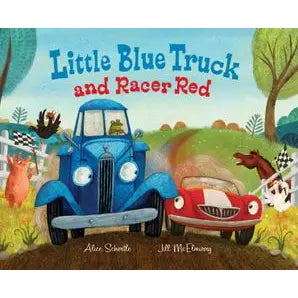 Little Blue Truck and Racer Red | Hardcover Book