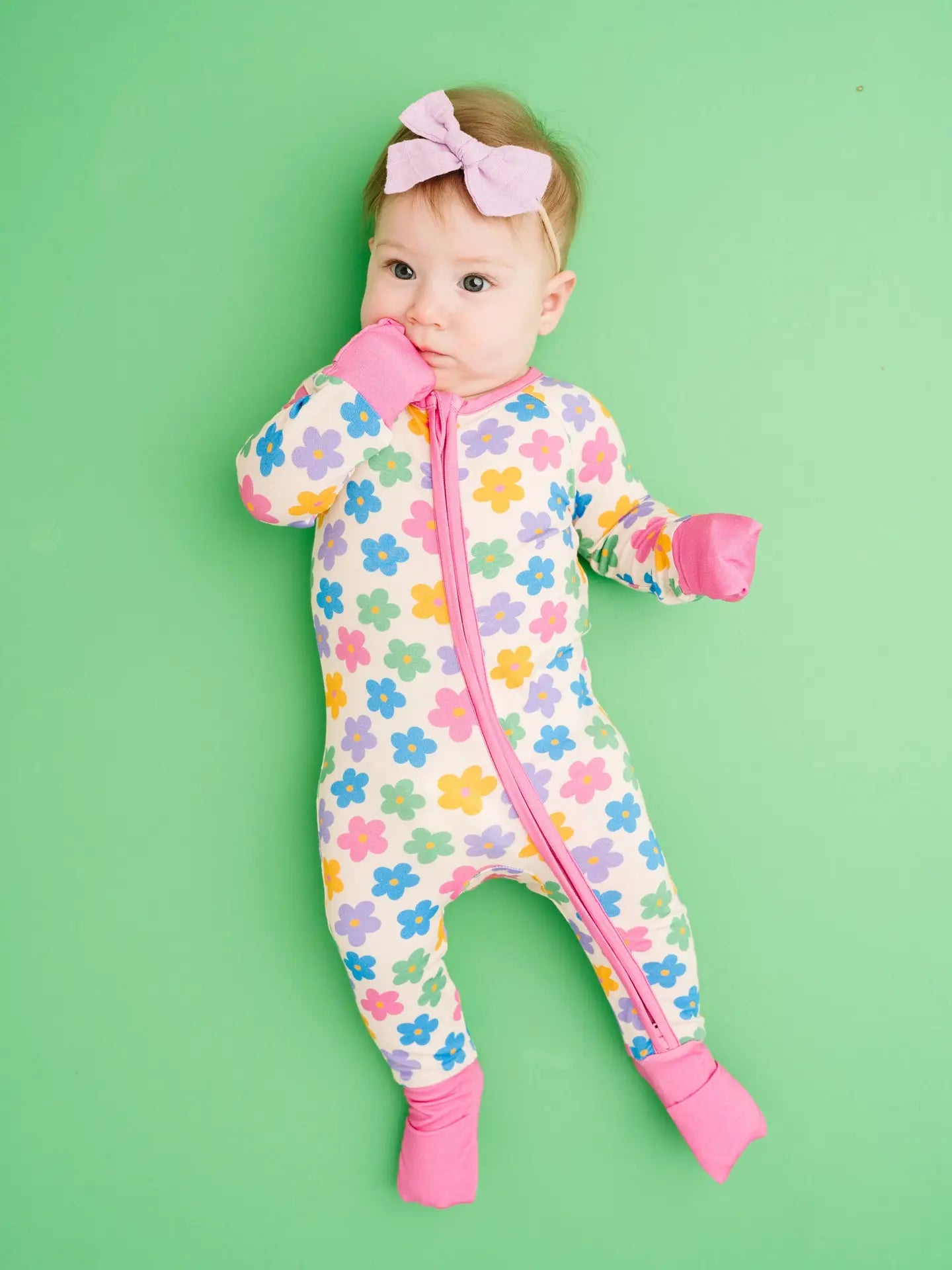 Retro Flower Bamboo Sleeper