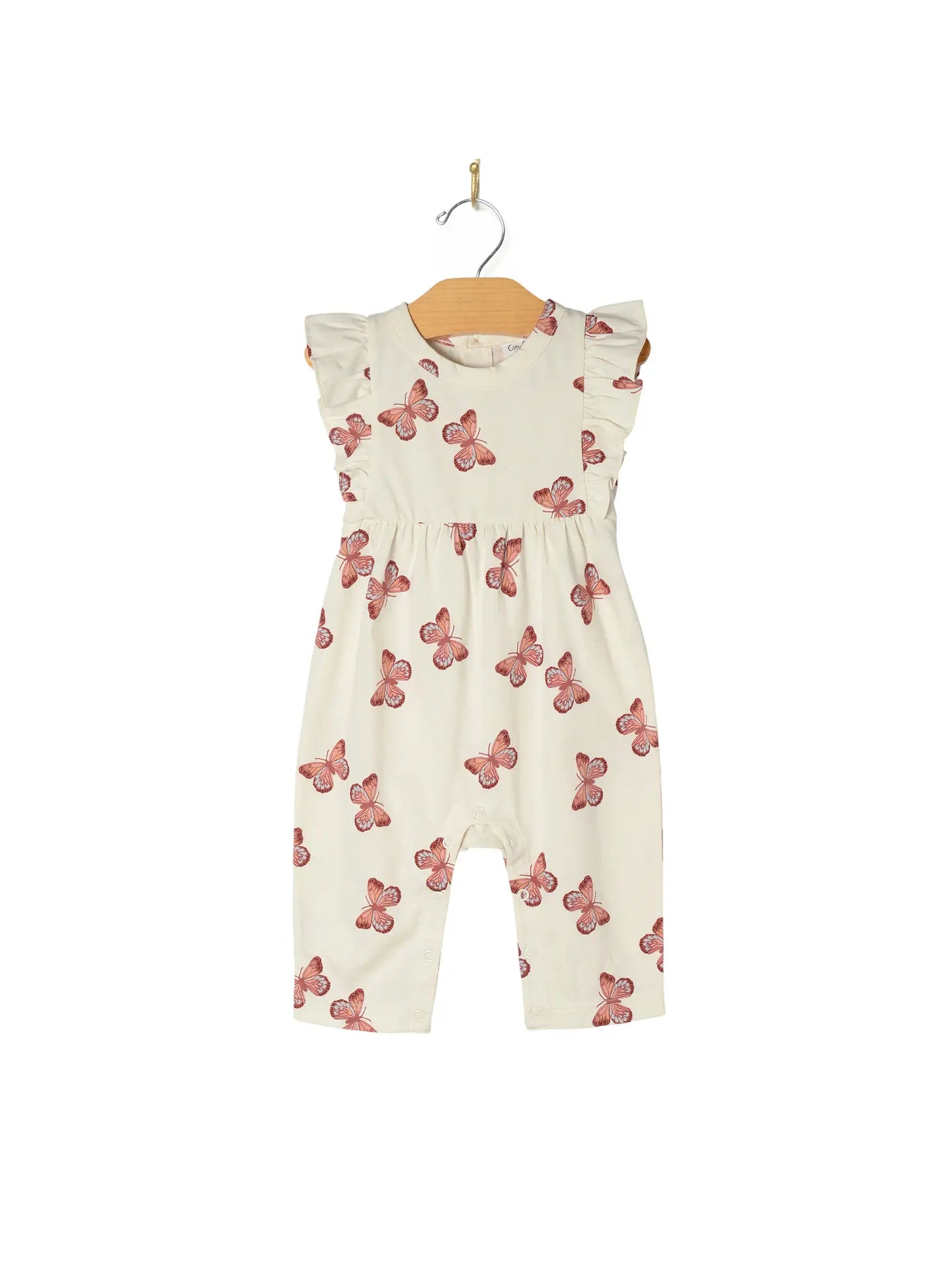 Flutter Long Romper | Butterflies