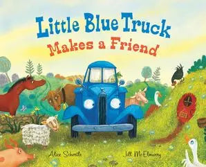 Little Blue Truck Makes a Friend | Hardcover Book