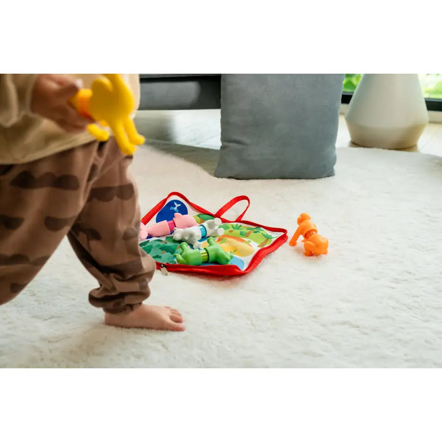 Smartmax My First Animals Around the World | Magnetic Stem Set Ages 1+