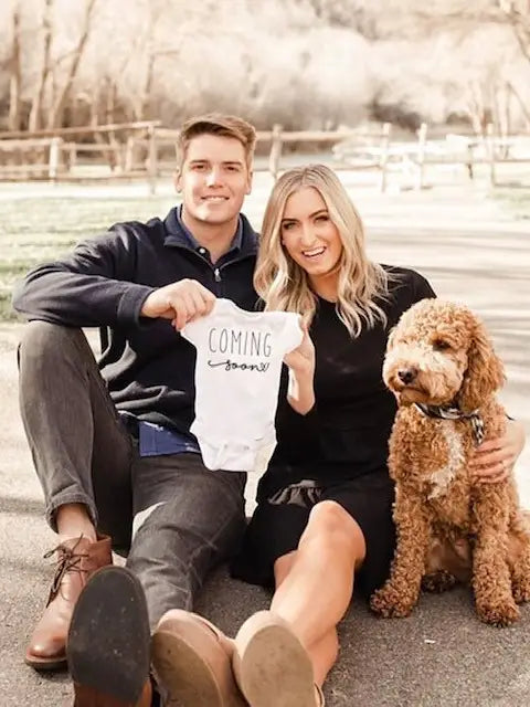 Coming Soon Pregnancy Announcement Onesie image 1