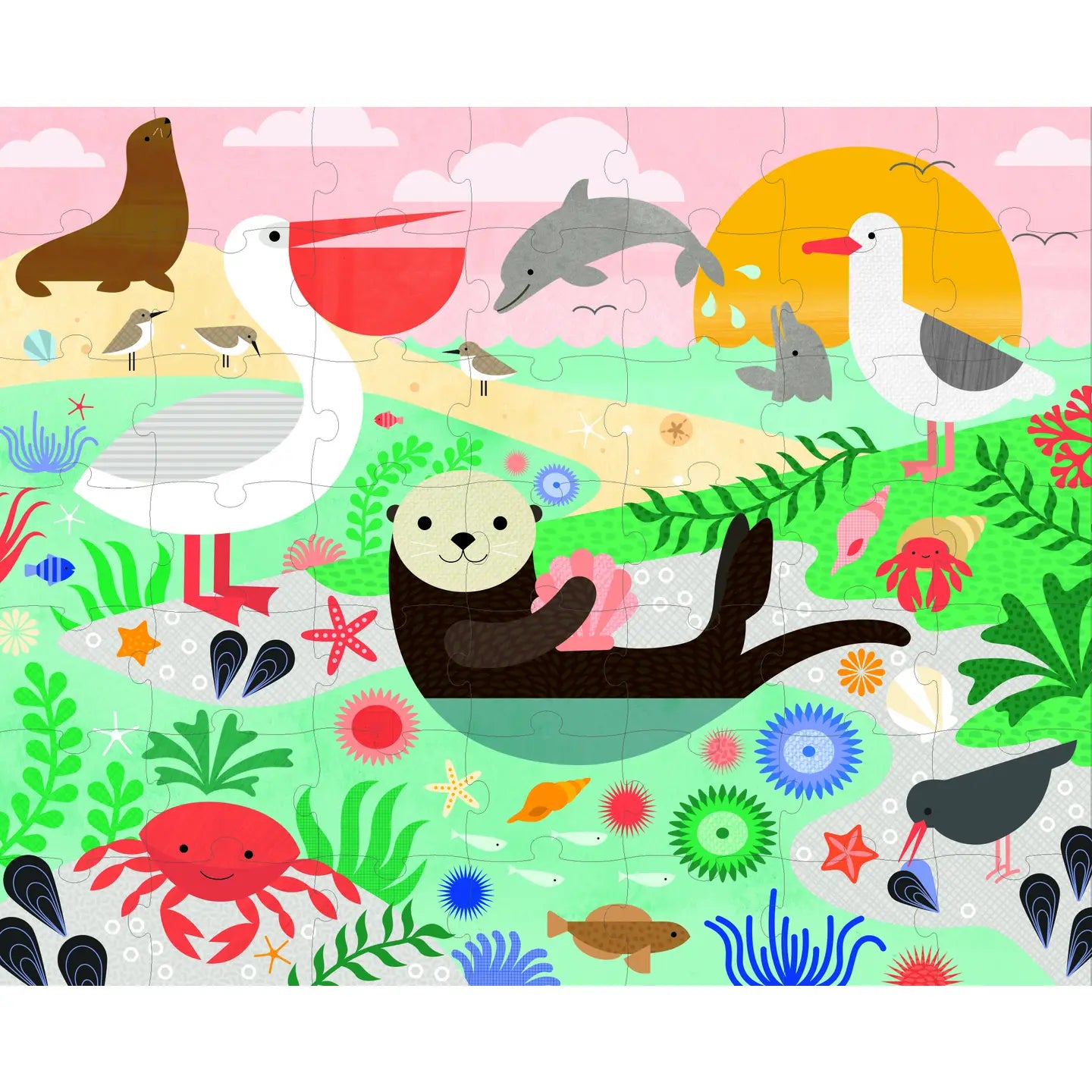 Two Sided Under the Sea On-The-Go Puzzle