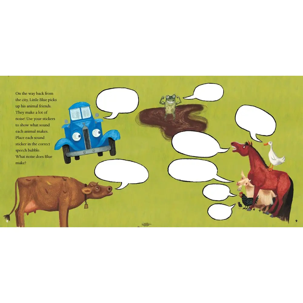 Little Blue Truck Farm Sticker Fun