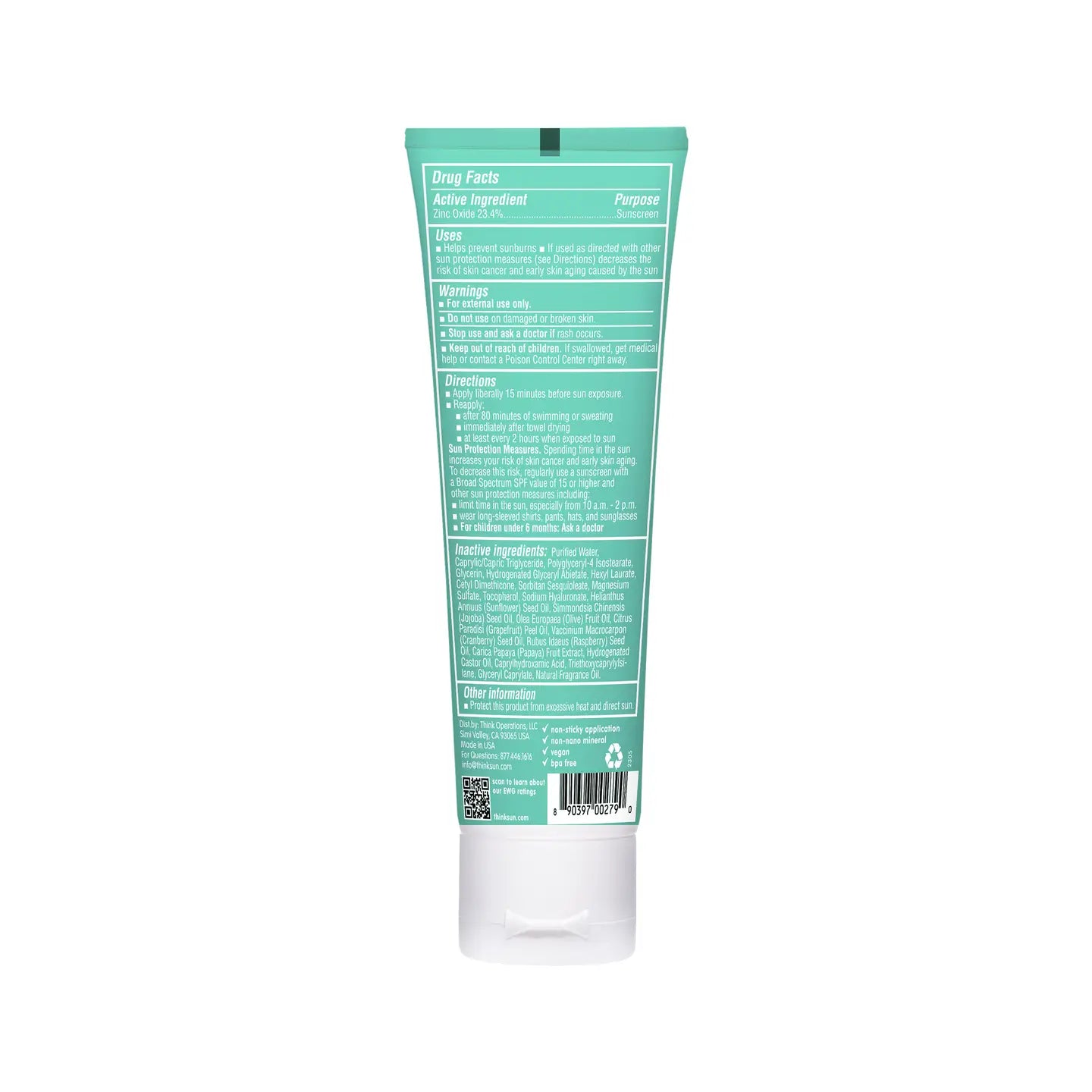 Think Kids SPF 50 Sunscreen | 3 oz