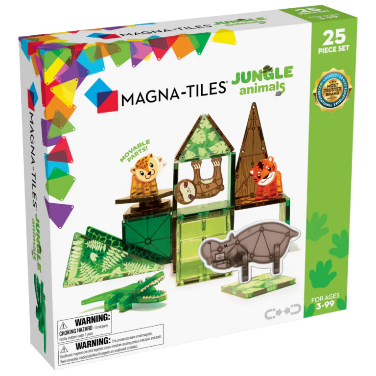Magna-Tiles Jungle Animals 25-Piece Set image 0