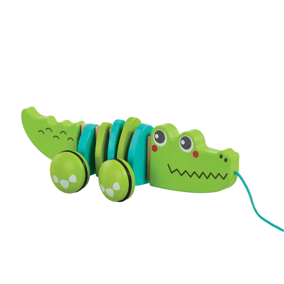 Cruisin' Crocodile Wooden Pull Toy