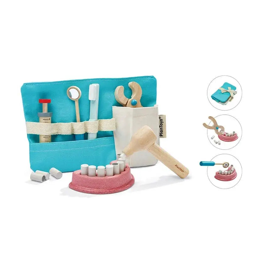 Wooden Dentist Set