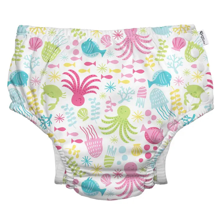 Eco Snap Swim Diaper with Gusset image 6