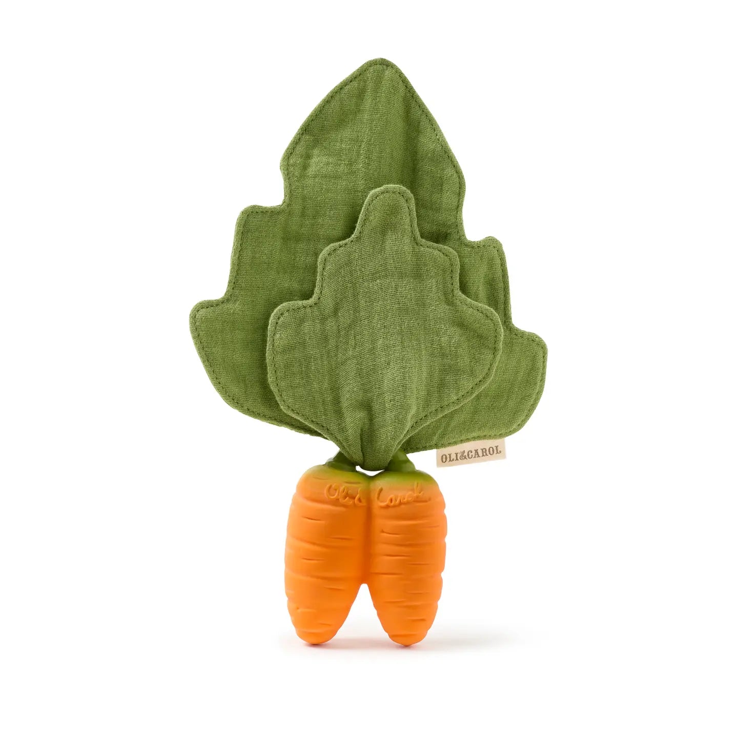 Cathy the Carrot | Mini Doudou Teether