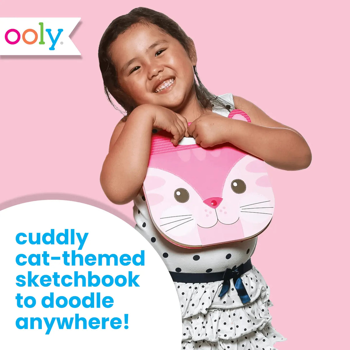 Carry Along Cat Sketchbook | 60 Sheets