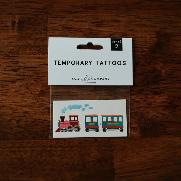 Train Temporary Tattoos image 0