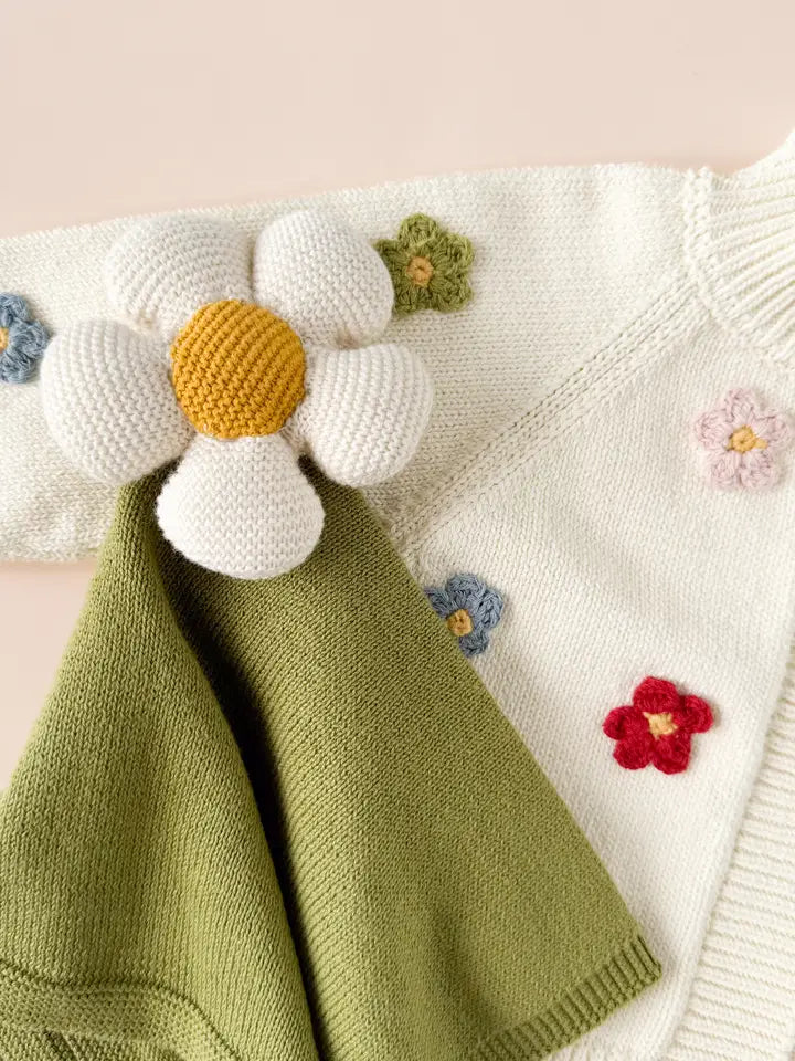 Flower Lovey Cuddle Cloth image 1