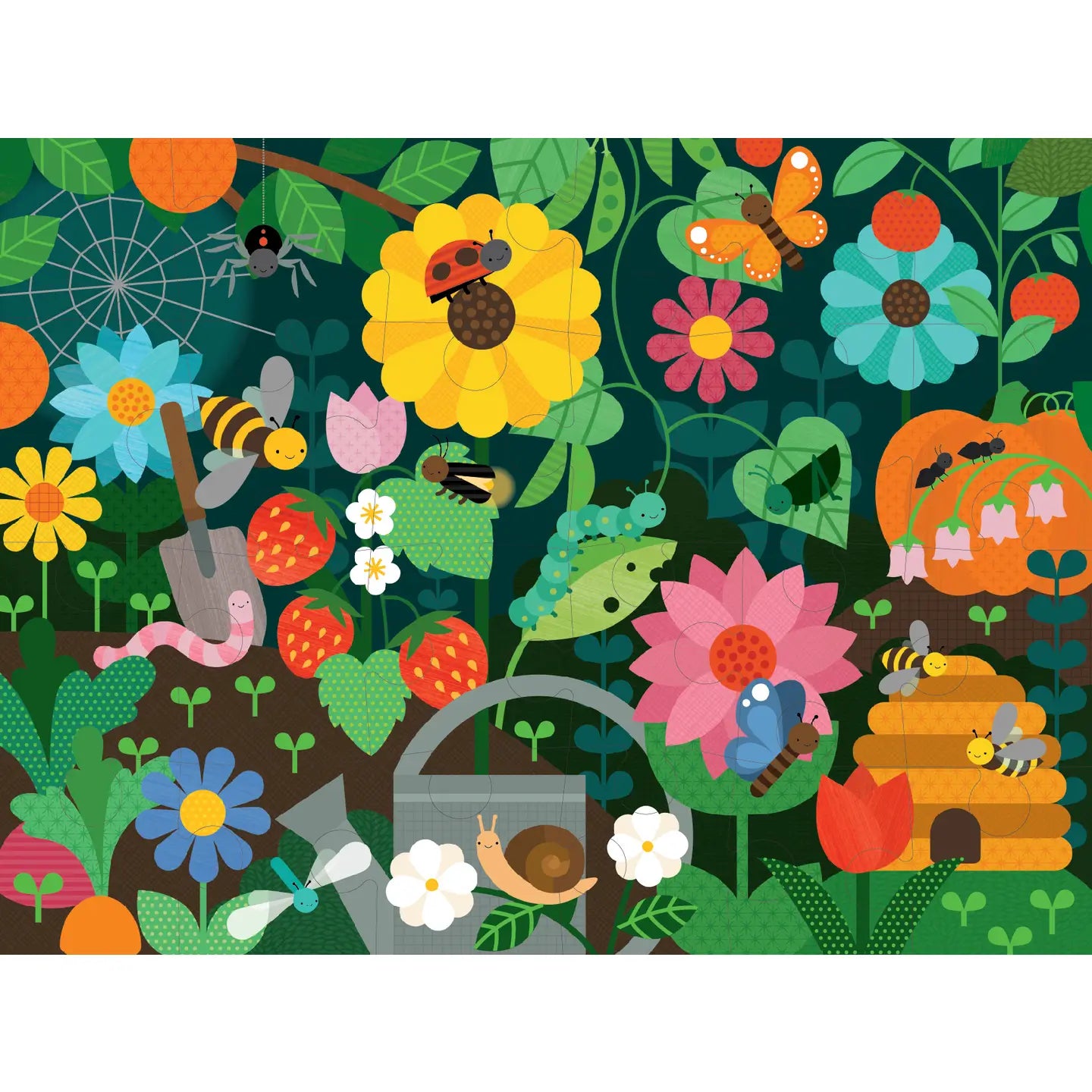 Secret Garden 24-Piece Floor Puzzle