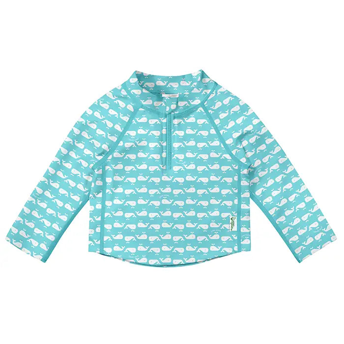 Long Sleeve Zip Rashguard image 3