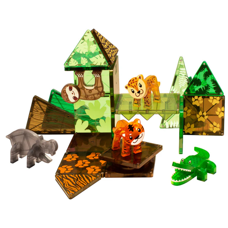 Magna-Tiles Jungle Animals 25-Piece Set image 1