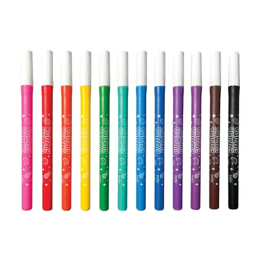 Yummy Yummy Scented Markers - Set of 12 image 2